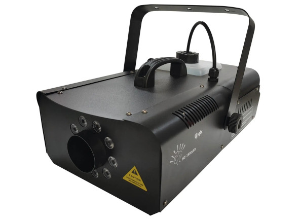 QTX Máquina de Fumos 1500W LED DMX com Comando QTX Máquina de Fumos 1500W LED DMX com Comando